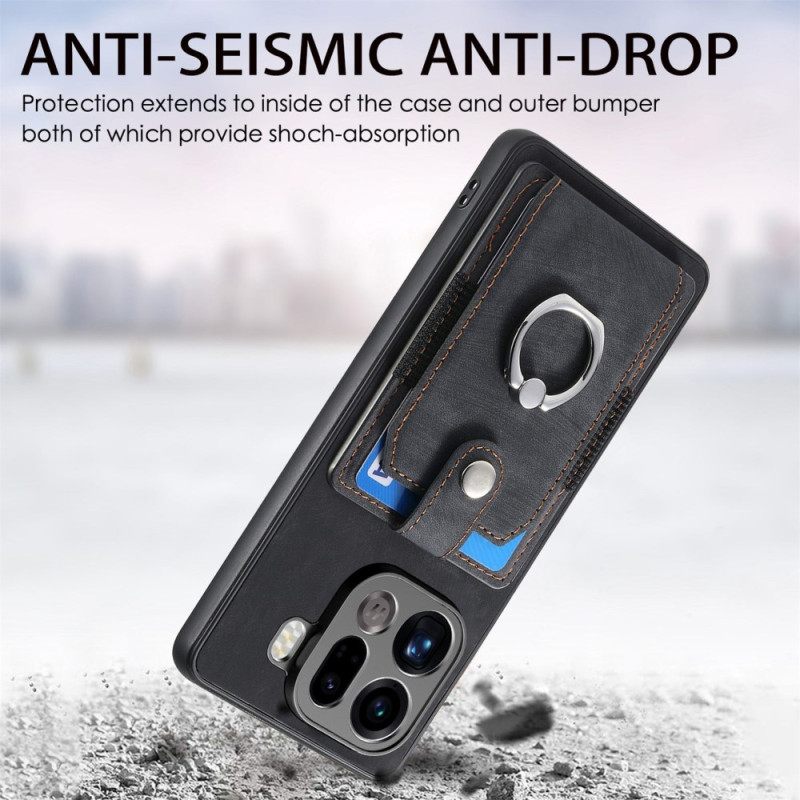 Κάλυμμα Oppo Find X9 Pro 5g Θήκη Για Κάρτες Και Δαχτυλίδι