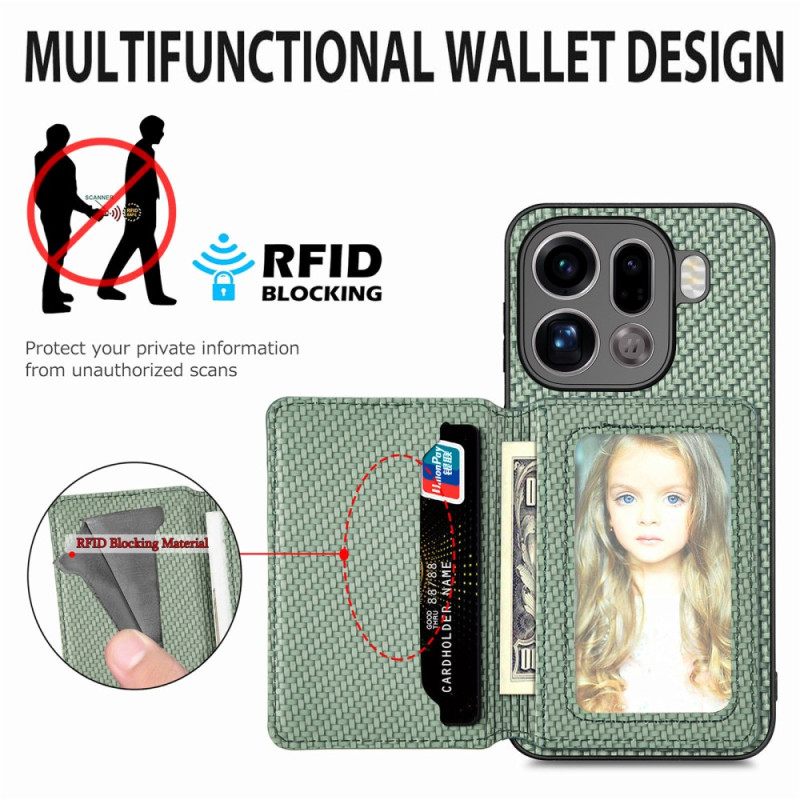 Κάλυμμα Oppo Find X9 Pro 5g Θήκη Κάρτας Και Προστασία Rfid