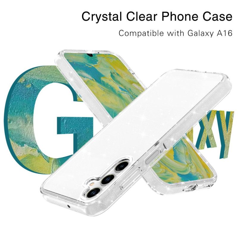 Κάλυμμα Samsung Galaxy A16 5g Αφρώδης Διαφανής Σιλικόνης