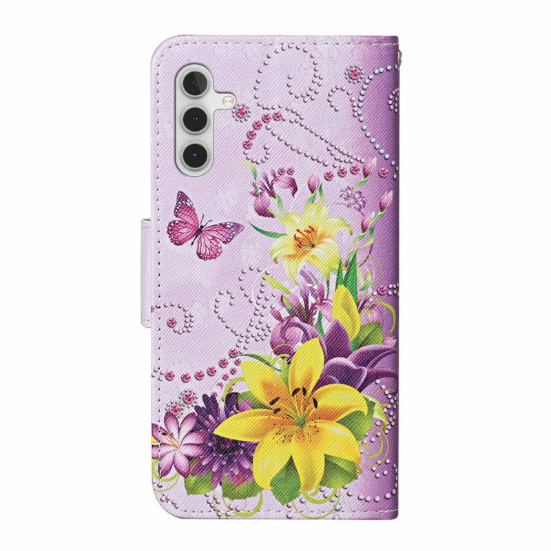 Θηκη Κινητου Samsung Galaxy A16 5g Θήκες Κινητών Κίτρινα Λουλούδια