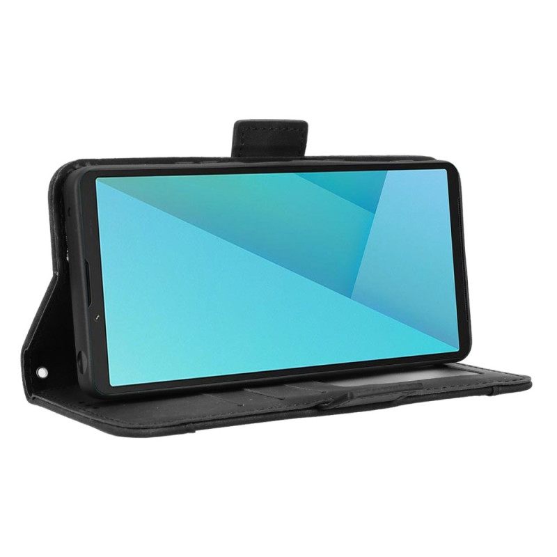 Δερματινη Θηκη Sony Xperia 10 Vii Πολλαπλές Κάρτες