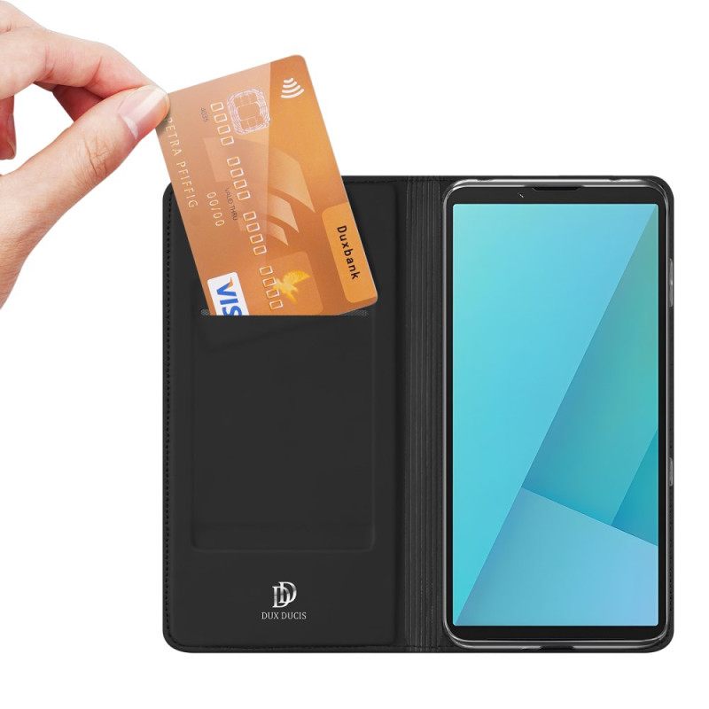 Δερματινη Θηκη Sony Xperia 10 Vii Σειρά Skin Pro Dux Ducis