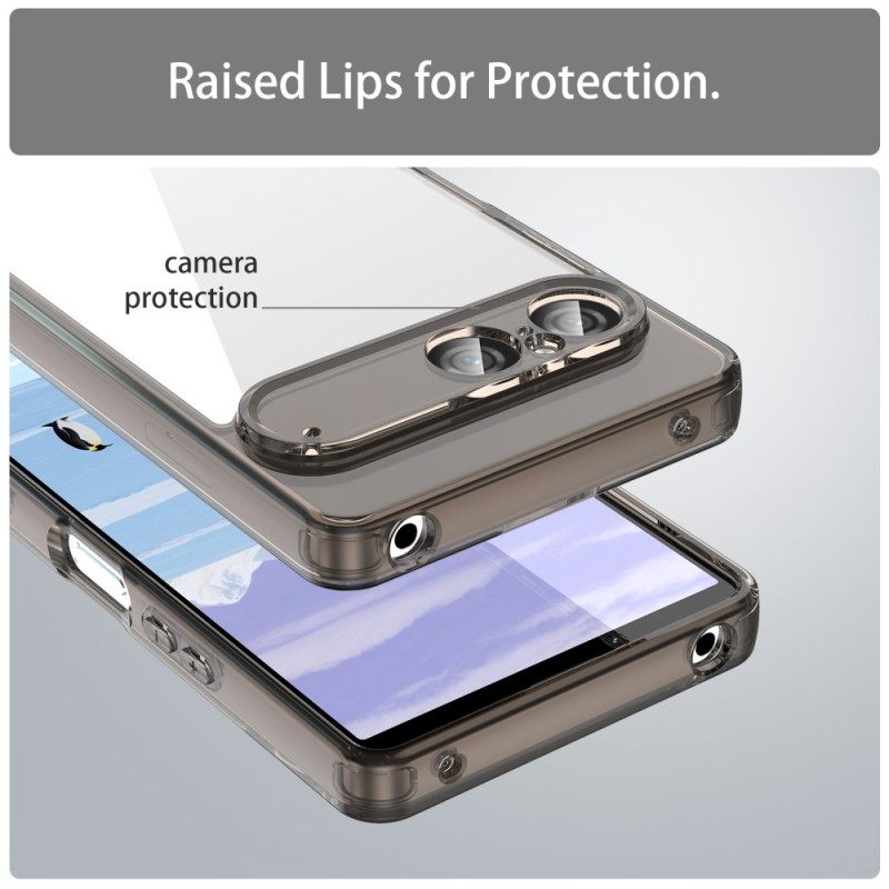 Κάλυμμα Sony Xperia 10 Vii Διαφανής Σιλικόνη Σιλικόνης