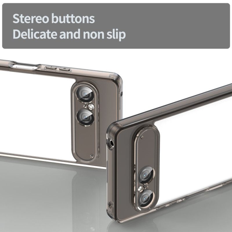 Κάλυμμα Sony Xperia 10 Vii Διαφανής Σιλικόνη Σιλικόνης