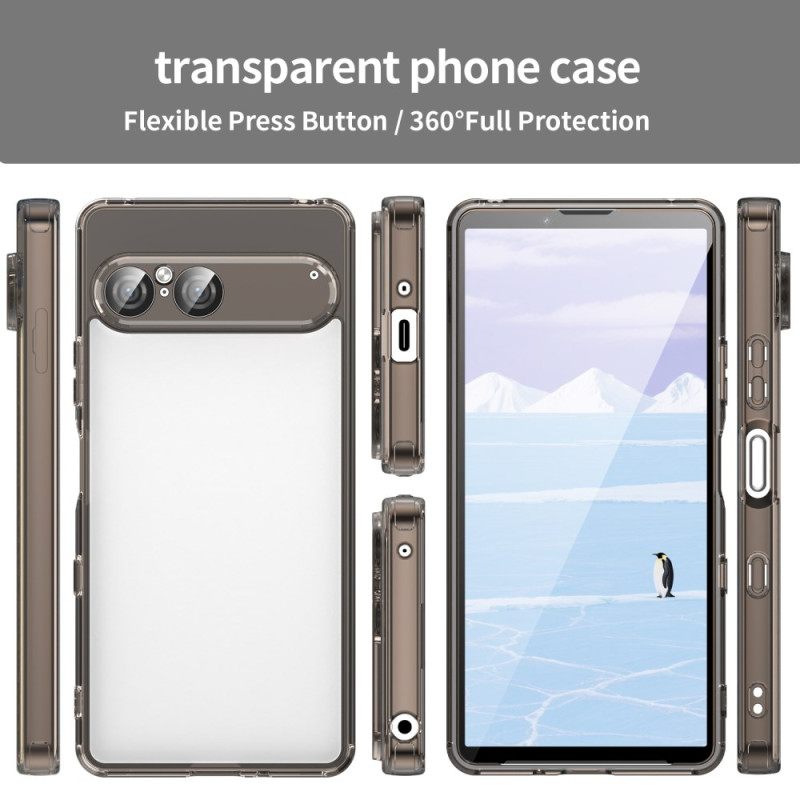 Κάλυμμα Sony Xperia 10 Vii Διαφανής Σιλικόνη Σιλικόνης