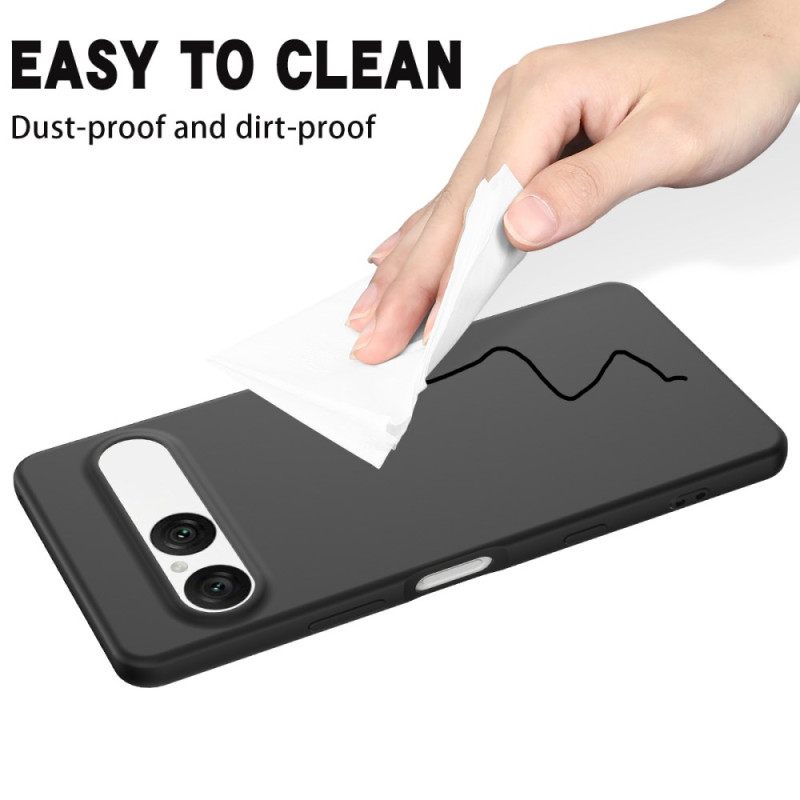 Κάλυμμα Sony Xperia 10 Vii Σιλικόνη Με Λουράκι