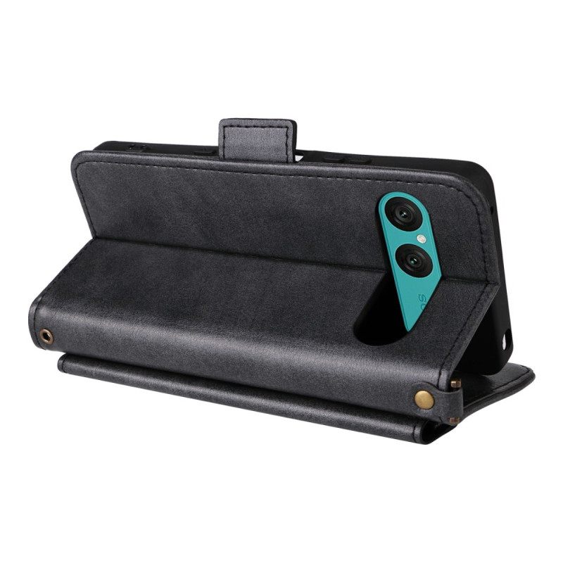 Θηκη Κινητου Sony Xperia 10 Vii Θήκες Κινητών Πορτοφόλι Με Λουράκι Ώμου