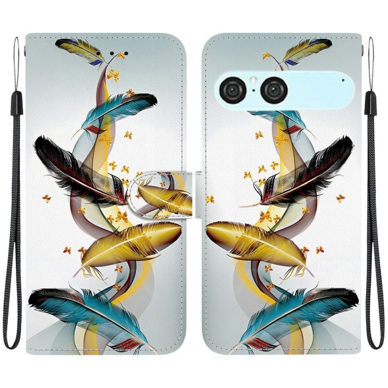 Θηκη Κινητου Sony Xperia 10 Vii Θήκες Κινητών Χρυσά Φτερά