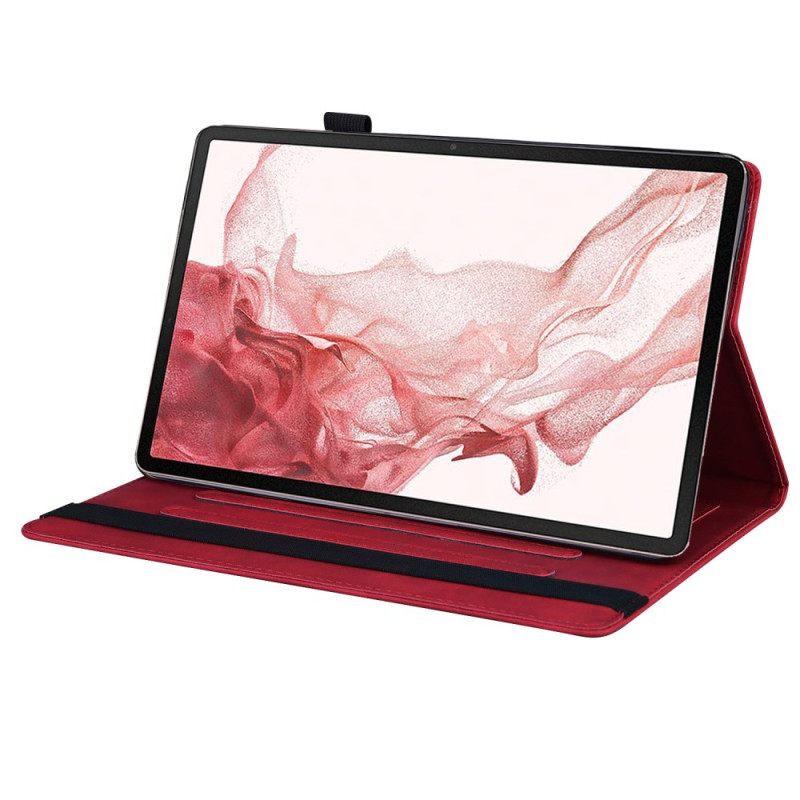 Δερματινη Θηκη Samsung Galaxy Tab S10 Lite Θήκη Γραφίδας Και Μπροστινή Θήκη