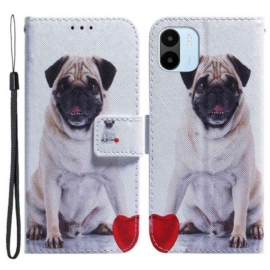 δερματινη θηκη Xiaomi Redmi A1 Pug Dog