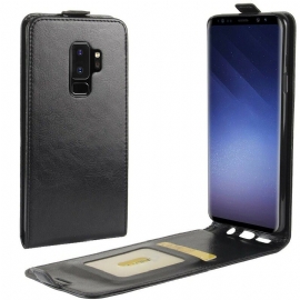 δερματινη θηκη Samsung Galaxy S9 Plus Θήκη Flip Πτυσσόμενο Εφέ Δέρματος