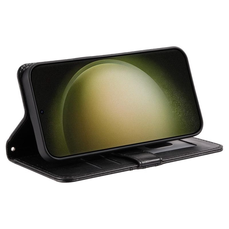 Δερματινη Θηκη Samsung Galaxy A17 4g / 5g 6 Θέσεις Κάρτας Και Κορδόνι