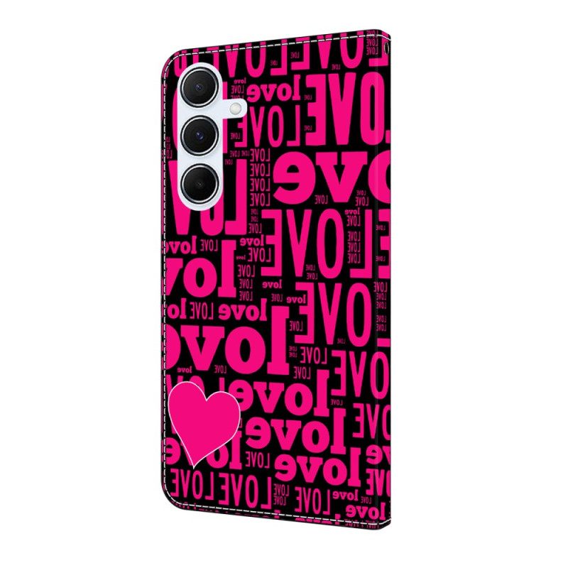 Δερματινη Θηκη Samsung Galaxy A17 4g / 5g Αγαπη