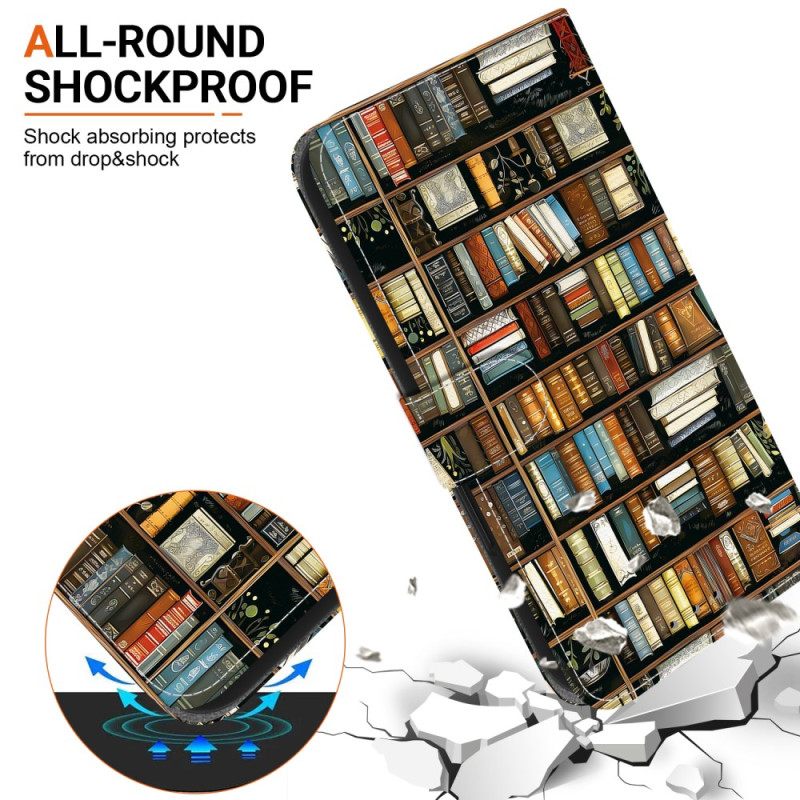 Δερματινη Θηκη Samsung Galaxy A17 4g / 5g Βιβλιοθήκη