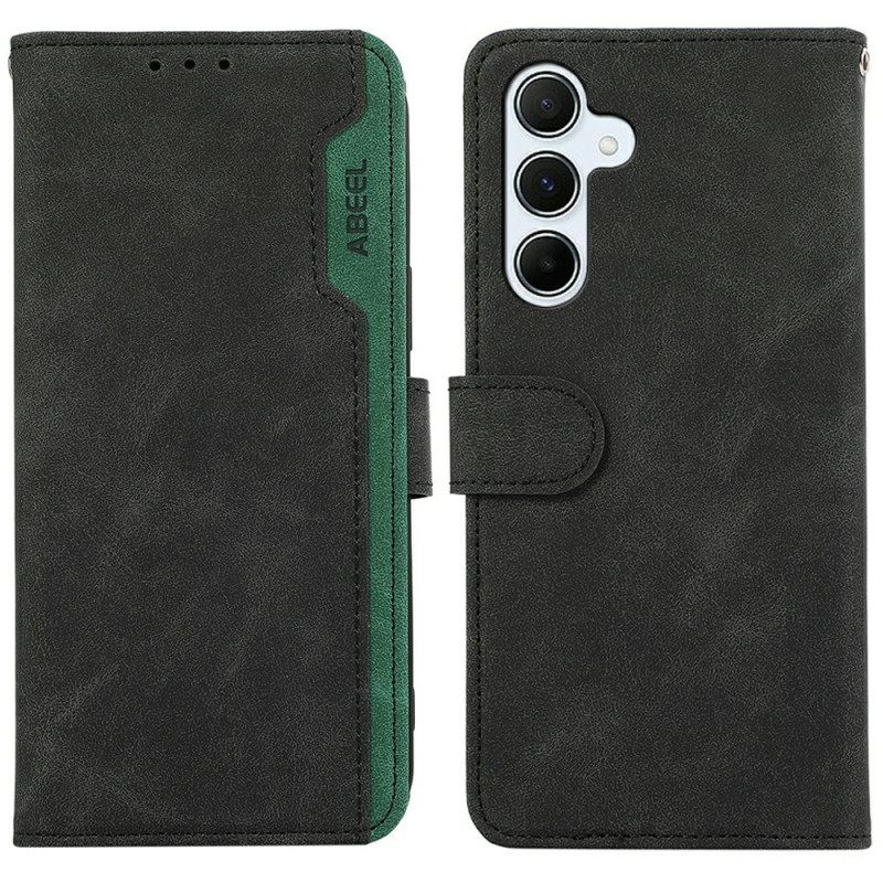 Δερματινη Θηκη Samsung Galaxy A17 4g / 5g Δίχρωμο Abeel