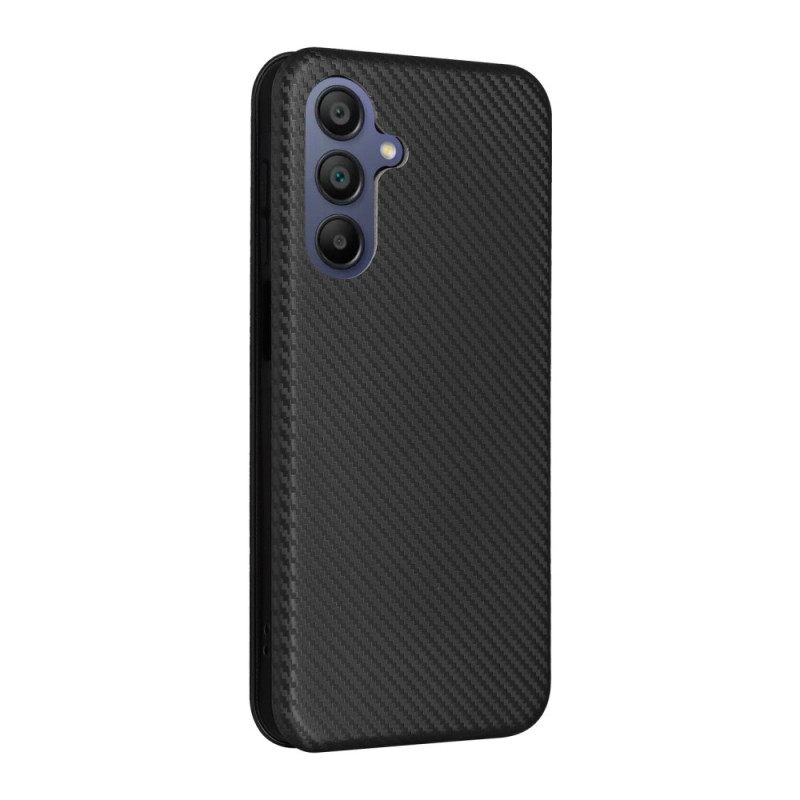 Δερματινη Θηκη Samsung Galaxy A17 4g / 5g Ίνες Άνθρακα Σιλικόνης