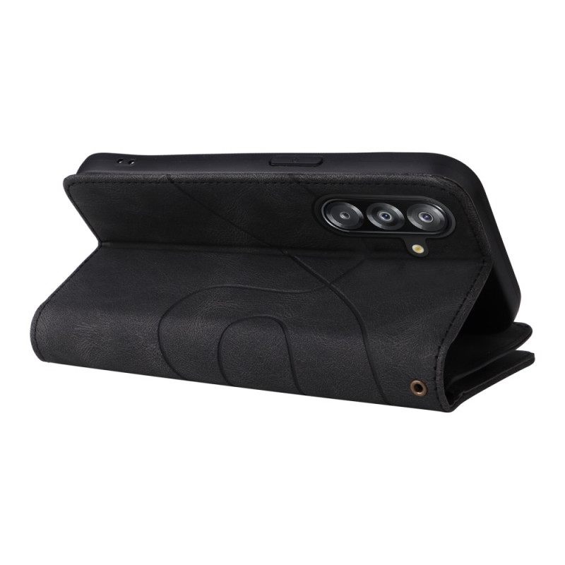 Δερματινη Θηκη Samsung Galaxy A17 4g / 5g Κυματιστό Πορτοφόλι Σιλικόνης