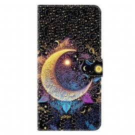 Δερματινη Θηκη Samsung Galaxy A17 4g / 5g Λαμπερό Φεγγάρι