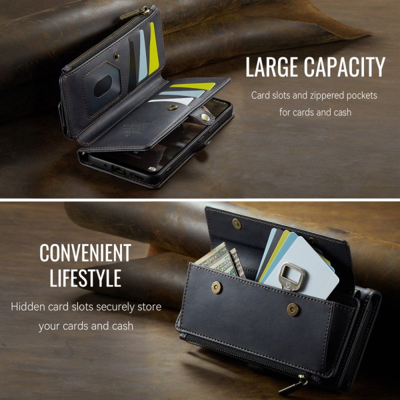 Δερματινη Θηκη Samsung Galaxy A17 4g / 5g Πορτοφόλι Caseme Με Εφέ Σουέτ