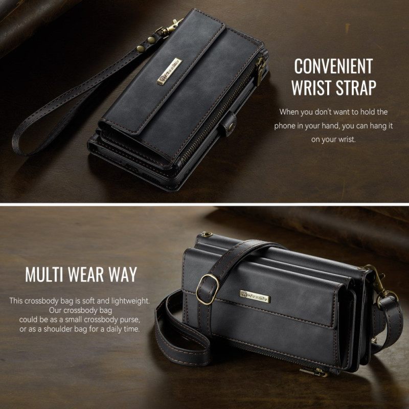 Δερματινη Θηκη Samsung Galaxy A17 4g / 5g Πορτοφόλι Caseme Με Εφέ Σουέτ