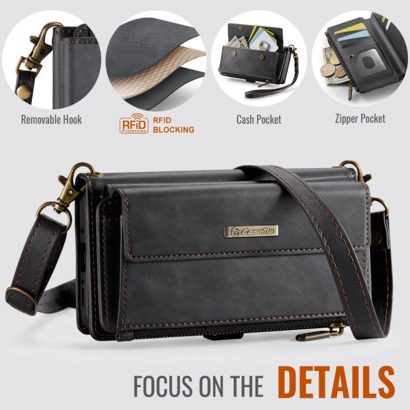 Δερματινη Θηκη Samsung Galaxy A17 4g / 5g Πορτοφόλι Caseme Με Εφέ Σουέτ