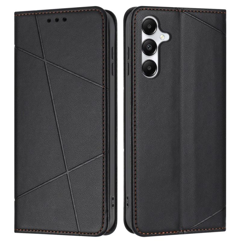 Δερματινη Θηκη Samsung Galaxy A17 4g / 5g Ρίγες Σιλικόνης