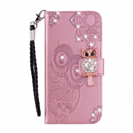 Δερματινη Θηκη Samsung Galaxy A17 4g / 5g Σχέδιο Κουκουβάγιας