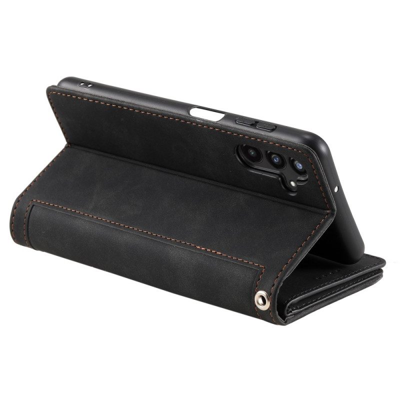 Δερματινη Θηκη Samsung Galaxy A17 4g / 5g Vintage Πορτοφόλι Με 9 Θέσεις Κάρτας