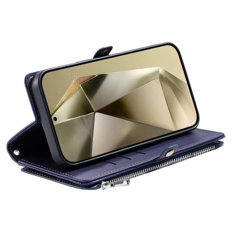 Δερματινη Θηκη Samsung Galaxy A17 4g / 5g Vintage Σχέδιο Σιλικόνης