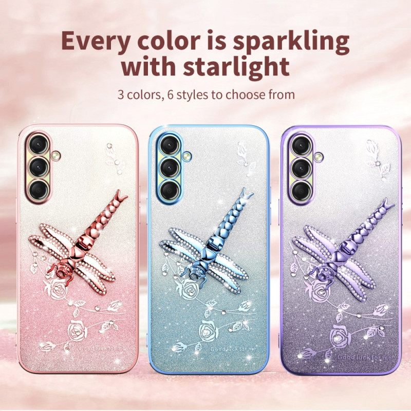 Κάλυμμα Samsung Galaxy A17 4g / 5g Βάση Για Λιβελούλα Kadem