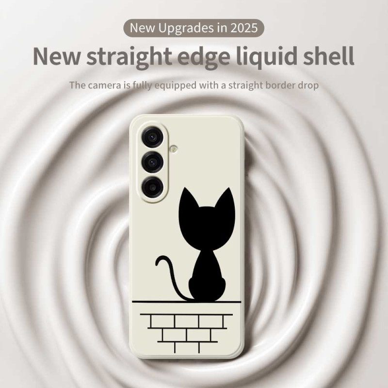 Κάλυμμα Samsung Galaxy A17 4g / 5g Γάτα Σιλικόνης