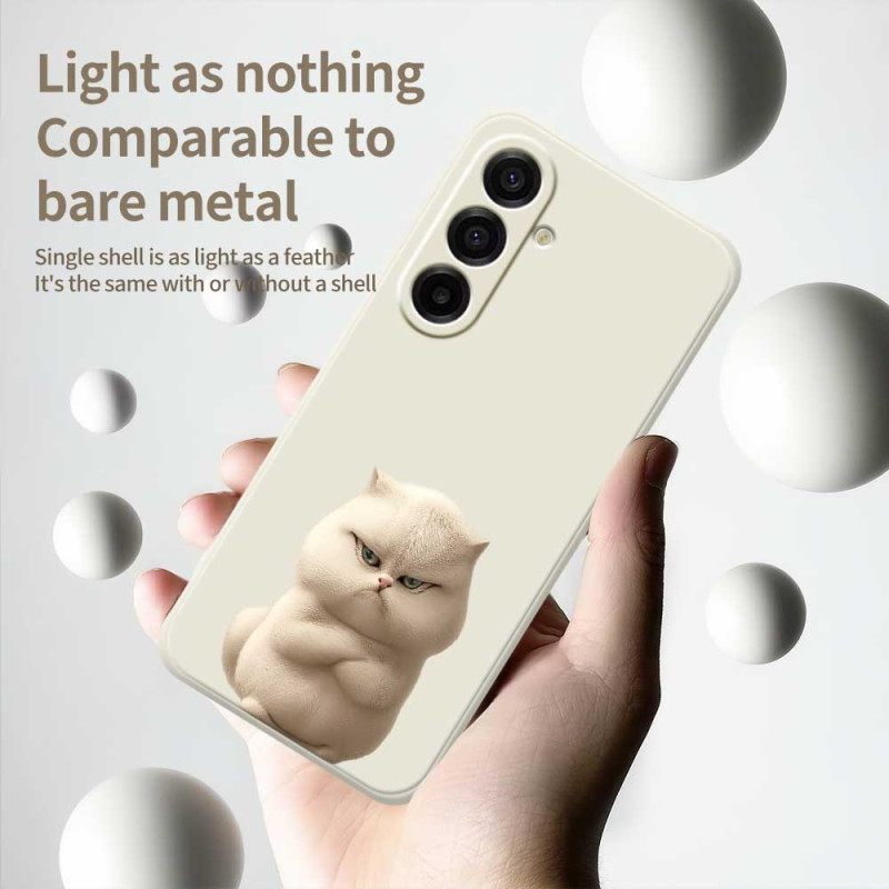 Κάλυμμα Samsung Galaxy A17 4g / 5g Γάτα Σιλικόνης