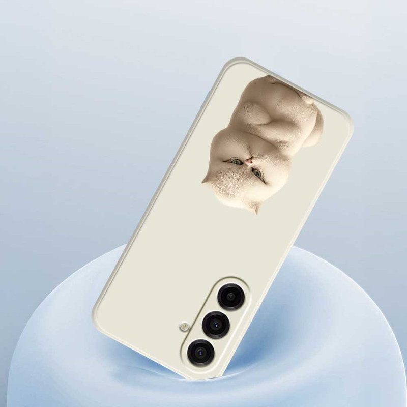 Κάλυμμα Samsung Galaxy A17 4g / 5g Γάτα Σιλικόνης