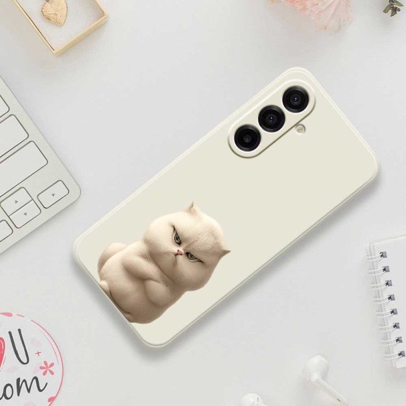 Κάλυμμα Samsung Galaxy A17 4g / 5g Γάτα Σιλικόνης