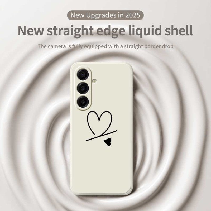 Κάλυμμα Samsung Galaxy A17 4g / 5g Καρδιά Σιλικόνης
