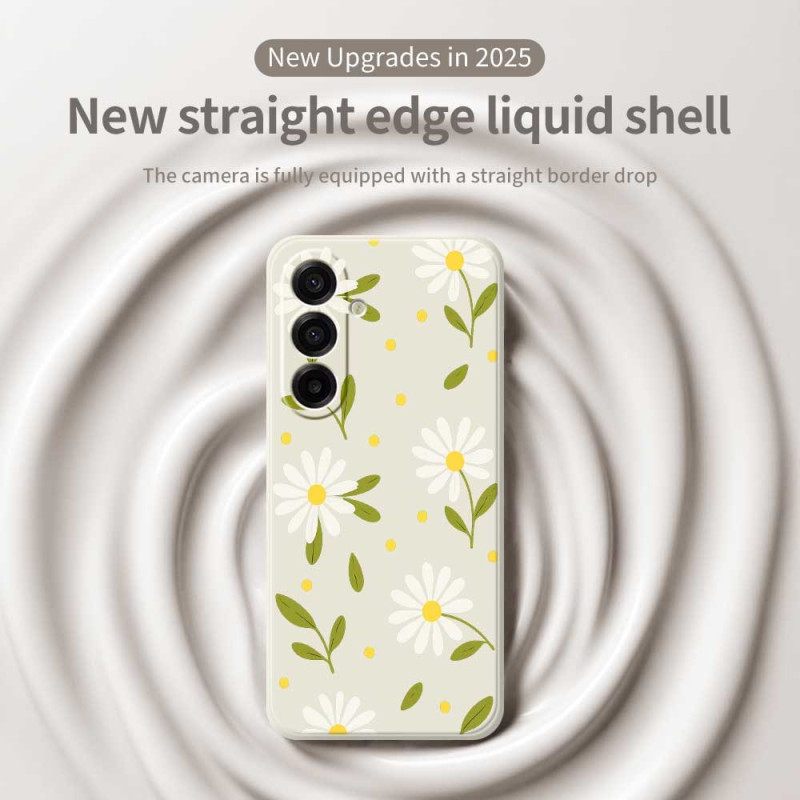 Κάλυμμα Samsung Galaxy A17 4g / 5g Λευκά Λουλούδια