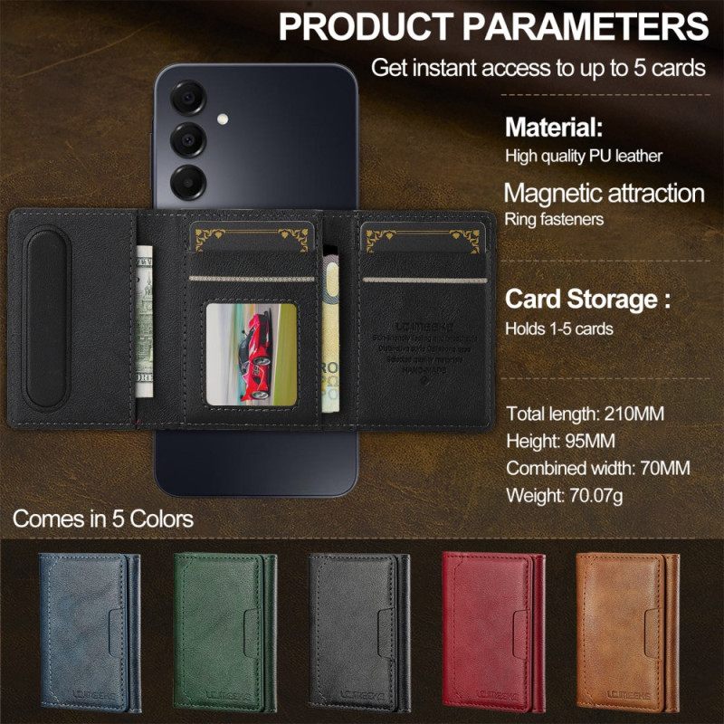 Κάλυμμα Samsung Galaxy A17 4g / 5g Μαγνητική Και Αποσπώμενη Θήκη Καρτών