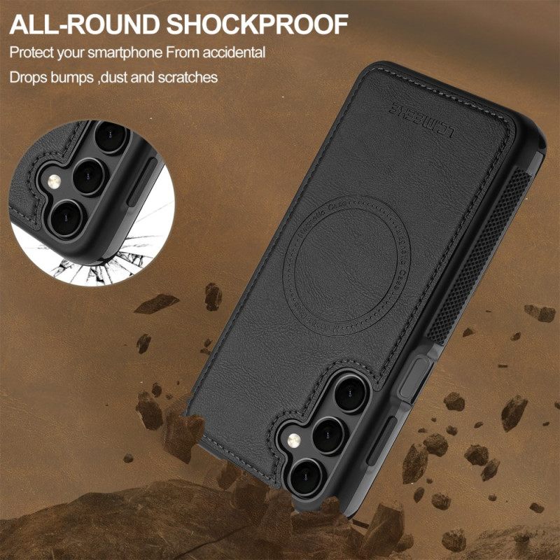 Κάλυμμα Samsung Galaxy A17 4g / 5g Μαγνητική Σουέτ Επένδυση