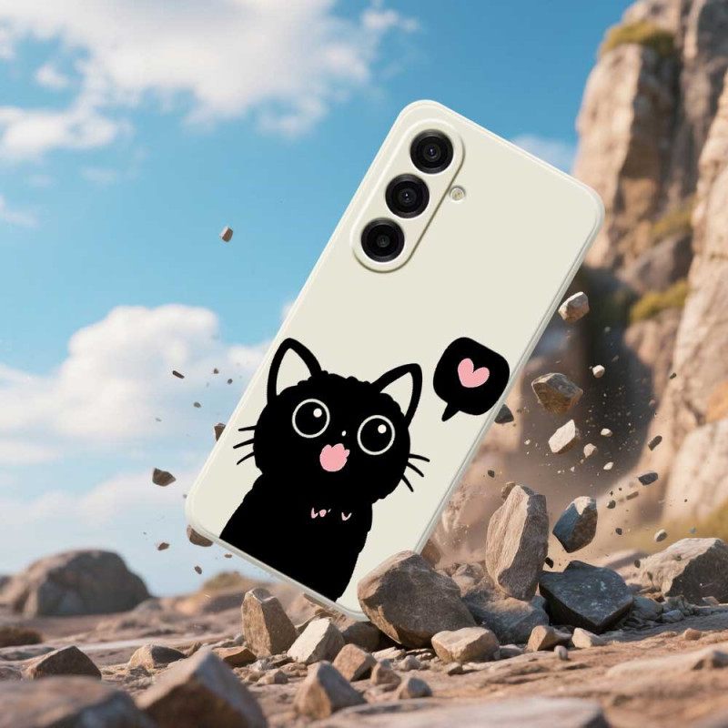 Κάλυμμα Samsung Galaxy A17 4g / 5g Μαύρη Γάτα