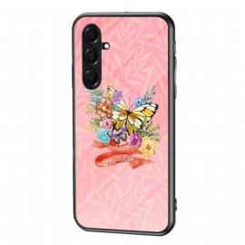 Κάλυμμα Samsung Galaxy A17 4g / 5g Πεταλούδες Από Σκληρυμένο Γυαλί