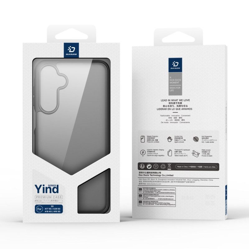 Κάλυμμα Samsung Galaxy A17 4g / 5g Σειρά Yind Dux Ducis Σιλικόνης