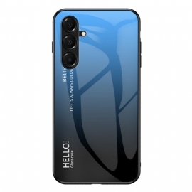 Κάλυμμα Samsung Galaxy A17 4g / 5g Σκληρυμένο Γυαλί Hello