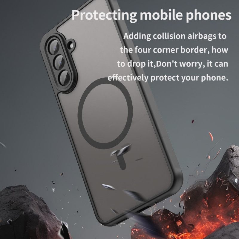 Κάλυμμα Samsung Galaxy A17 4g / 5g Θήκες Κινητών Μαγνητικό Με Γυαλιστερό Περίβλημα