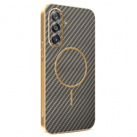 Κάλυμμα Samsung Galaxy A17 4g / 5g Υφή Μαγνητικής Ίνας Άνθρακα