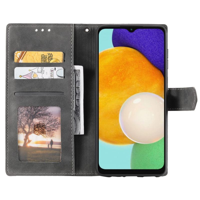 Θηκη Κινητου Samsung Galaxy A17 4g / 5g Δίχρωμο Τριγωνικό Σχέδιο