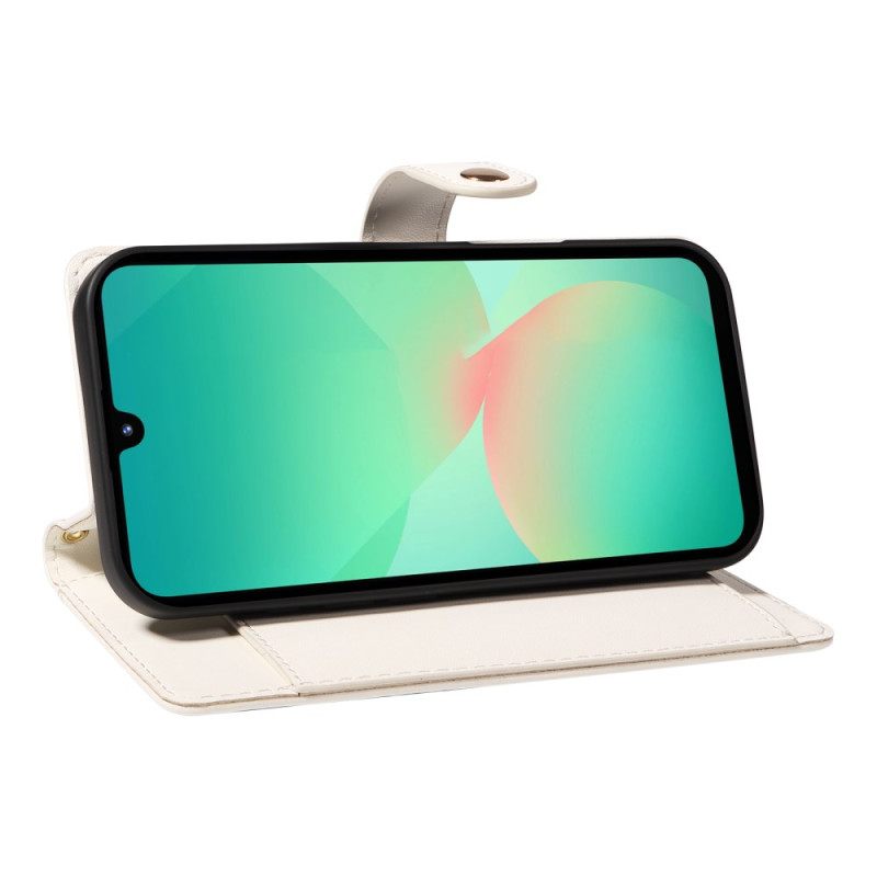 Θηκη Κινητου Samsung Galaxy A17 4g / 5g Θήκες Κινητών Καπιτονέ Με Λουράκι Και Ιμάντα Ώμου