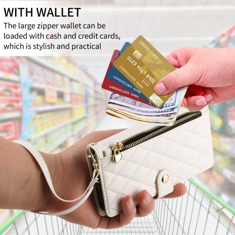 Θηκη Κινητου Samsung Galaxy A17 4g / 5g Θήκες Κινητών Καπιτονέ Με Λουράκι Και Ιμάντα Ώμου