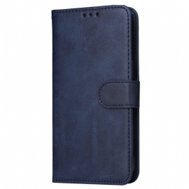 Δερματινη Θηκη Realme Note 60 Απλό Δερμάτινο Εφέ Σιλικόνης