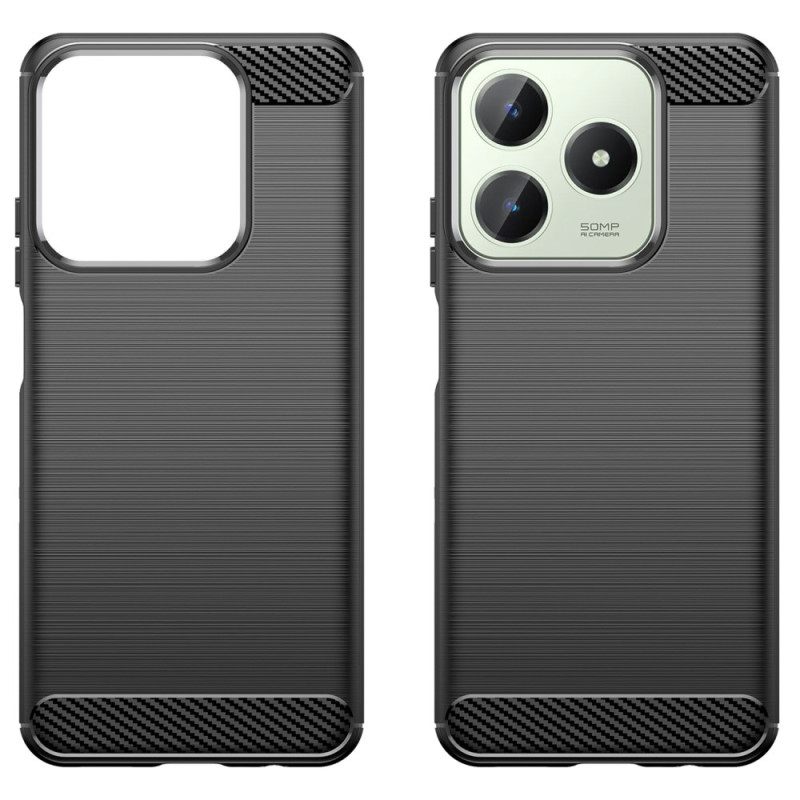 Κάλυμμα Realme Note 60 Βουρτσισμένο Ανθρακονήματα