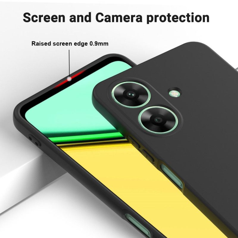 Κάλυμμα Realme Note 60 Υγρή Σιλικόνη Με Κορδόνι Σιλικόνης